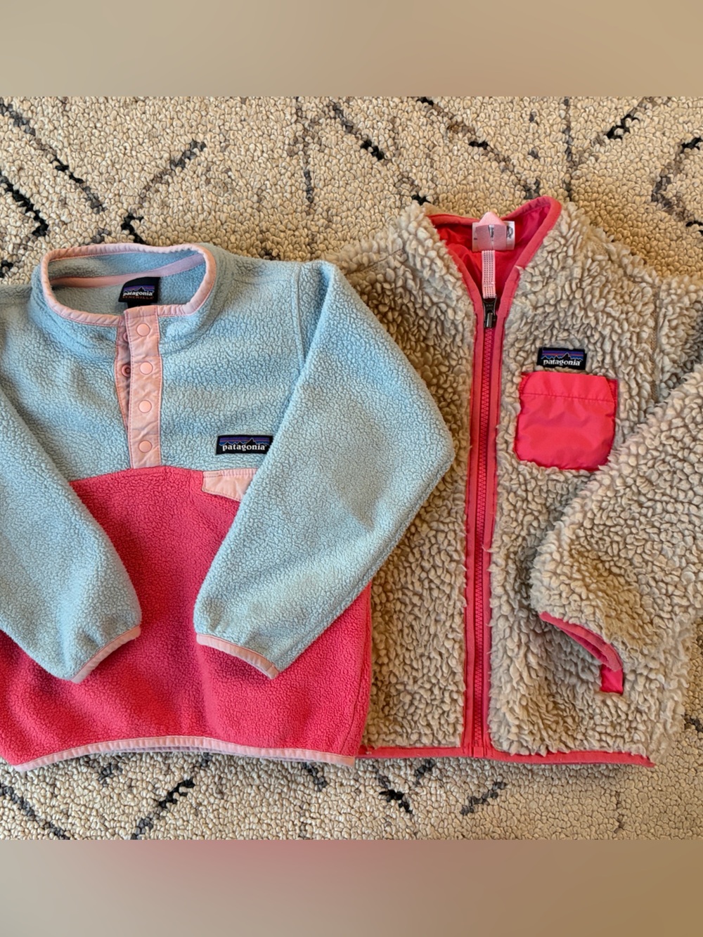 Patagonia Kids jacket and fleece (4T )